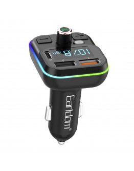 FM Трансмитер Earldom ET-M86, Bluetooth, USB, Type-C, PD, 3.1A, Черен - 17771