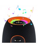 Тонколона Kisonli K8, Bluetooth, USB, SD, AUX, RGB, Черен - 22296