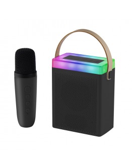 Тонколона Kisonli G22, Караоке, Bluetooth, USB, SD, AUX, RGB, Различни цветове - 22297