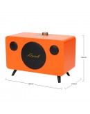 Тонколона Kisonli G103, Bluetooth, USB, SD, AUX, Различни цветове - 22302