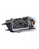 Мрежово зарядно устройство Baseus GaN5 Pro Fast Charger, 40W, 2 x Type-C F, Черен - 40408