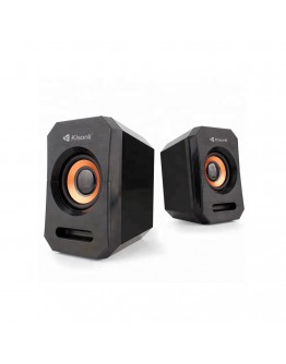 Тонколони Kisonli А-606, 3W*2, USB, Различни цветове - 22118