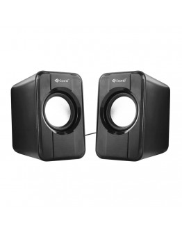Тонколони Kisonli S-444, 2x3W, USB, Черен - 22060