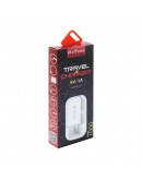 Мрежово зарядно устройство, DeTech, DE-11i, 5V/1A, 220V,1 x USB, С Lightning кабел, 1.0m, Бял - 14116