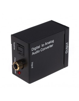 Дигитален аналогов аудио конвертор DT, Черен - 18225