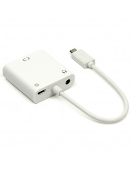 Конвертор, No brand, MHL към VGA + Аудио, Бял - 18292