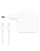 Адаптер DeTech, За Apple, 29W, Type-C, Бял - 328