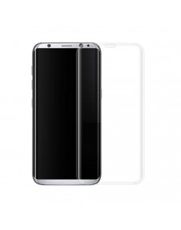 Стъклен протектор, No brand, За Samsung Galaxy S8, Full glue, 0.3mm, Прозрачен - 52427