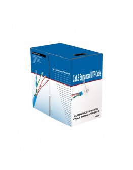 Кабел No brand Network FTP CAT 5 E, Бял, 300m - 18403