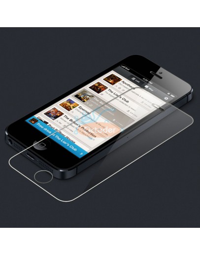 Стъклен протектор No brand, за iPhone 4/4S, 0.3 mm, Прозрачен - 52025