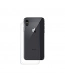 Стъклен протектор за гърба No brand,  0.15mm, за iPhone X, Прозрачен - 52453