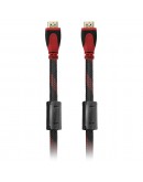 Кабел DeTech HDMI - HDMI M/М, 1.8m, С оплетка и ферит -18018