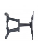 Стойка за телевизор No brand, За стена, С подвижно рамо, До 75