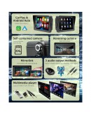 Преносим CarPlay / Android Auto дисплей No brand, X5570R-L, 7