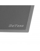 Единична розетка за компютър DeTech DE-9225-61, RJ45, Cat5E, Slim, Мат, За вграждане, IP20, Сив - 75102