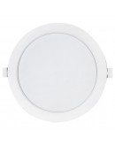 LED панел за вграждане DeTech, 18W, 6500K, Кръг, Бял - 77015