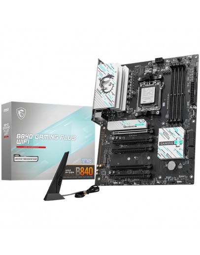 MSI B840 GAMING PLUS WIFI, ATX, Socket AM5, 4x