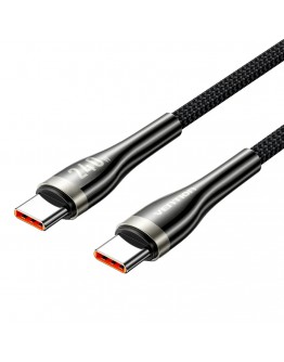 Vention кабел Cable - USB2.0 Type-C to Type-C - 5A Fast Charging, 240W, PD3.1, 1.2m -  CTYBAV