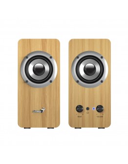 Genius тонколони Speakers 2.0 - SP-HF400 - 10W RMS, Pine Wood