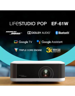 Epson EF-61W + Sunne Universal Ceiling Projector B