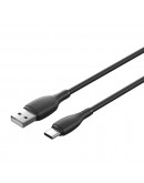 Vention Кабел USB 2.0 A Male to C Male 3A 0.25M Black - CTWBC