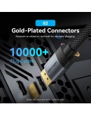 Vention Кабел Cable - Display Port v2.1 DP M / M Black 16K@60Hz, 2M - HGBHH