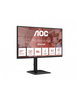 Монитор AOC Q27E4U, 27 IPS WLED, 2560x1440@120Hz, 4ms GtG,