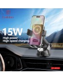 Универсална стойка за телефон, Earldom ET-WC53, Безжично зареждане, Черен - 17907