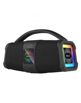 Тонколона Kisonli K3, Bluetooth, USB, SD, AUX, FM, RGB, Черен - 22293