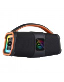 Тонколона Kisonli K3, Bluetooth, USB, SD, AUX, FM, RGB, Черен - 22293