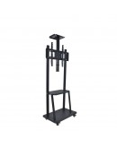 Стойка за телевизор No brand, За под, Фиксирана, До 65