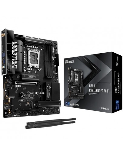 ASROCK MB Desktop B860 Challenger Wi-fi, S.1851,