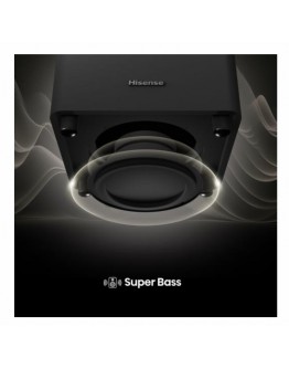 Hisense HT Saturn, 4.1.2Ch Sound Bar with Wireless