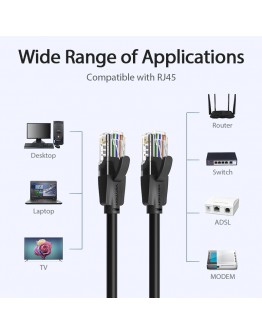 Vention Кабел LAN UTP Cat.6 Patch Cable - 2M Black - IBEBH