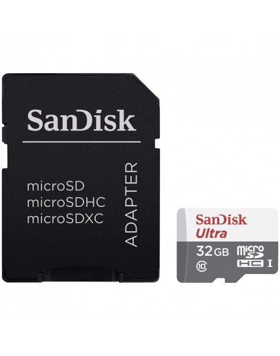 SANDISK Ultra microSDHC 32GB + SD Adapter 100MB/s