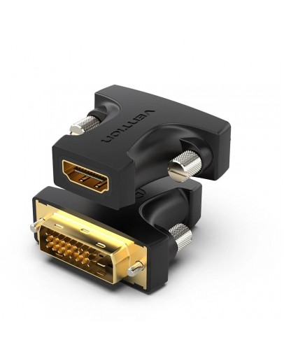 Vention Адаптер Adapter DVI M / HDMI F Gold plated - AILB0