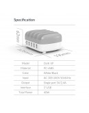 Orico зарядна станция за мобилни устройства Charger Station 220V - 5 x USB 40W White - DUK-5P-EU-WH