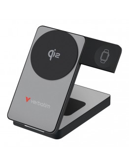 Verbatim Foldable 3-in-1 Qi2 Magnetic Wireless Pow