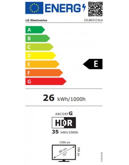 Телевизор LG 32LB651C6LA