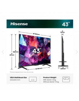 Телевизор Hisense 43