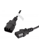 Lanberg extension power supply cable IEC 320 C13 ->  C14 1.8m