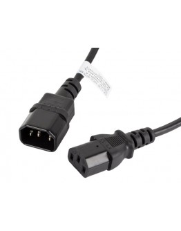 Lanberg extension power supply cable IEC 320 C13 ->  C14 1.8m