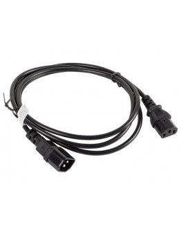 Lanberg extension power supply cable IEC 320 C13 ->  C14 1.8m