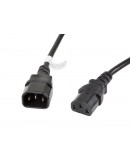 Lanberg extension power supply cable IEC 320 C13 -> C14 3m VDE