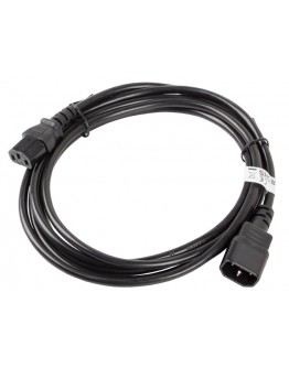 Lanberg extension power supply cable IEC 320 C13 -> C14 3m VDE
