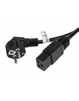 Lanberg CEE 7/7 -> IEC 320 C19 power cord 16A 1.8m VDE