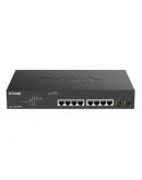 D-Link 10-Port PoE+ Gigabit Smart Managed Switch