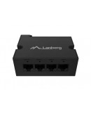 Lanberg Switch POE Extender DIN-FE4-AT-30W 1 x IN 