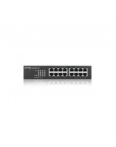 ZyXEL GS1100-16v4  Unmanaged + 16 port Gigabit Unm