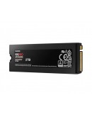 Samsung SSD 990 PRO 2TB Heatsink PCIe 4.0 NVMe 2.0 M.2 V-NAND 3-bit MLC